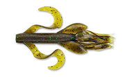 Gary Yamamoto Kreature 301 Green Pumpkin Large Green and Purple Flake