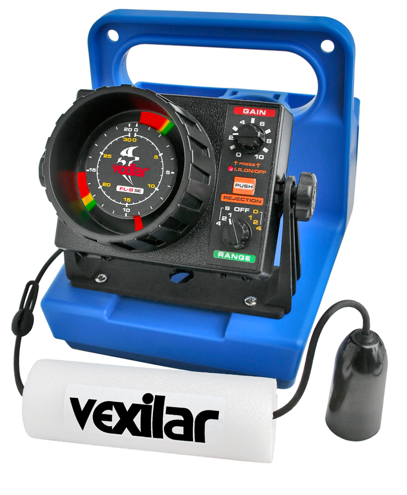 Vexilar FL-8 SE Genz Pack w/ 19 Degree Ice Ducer