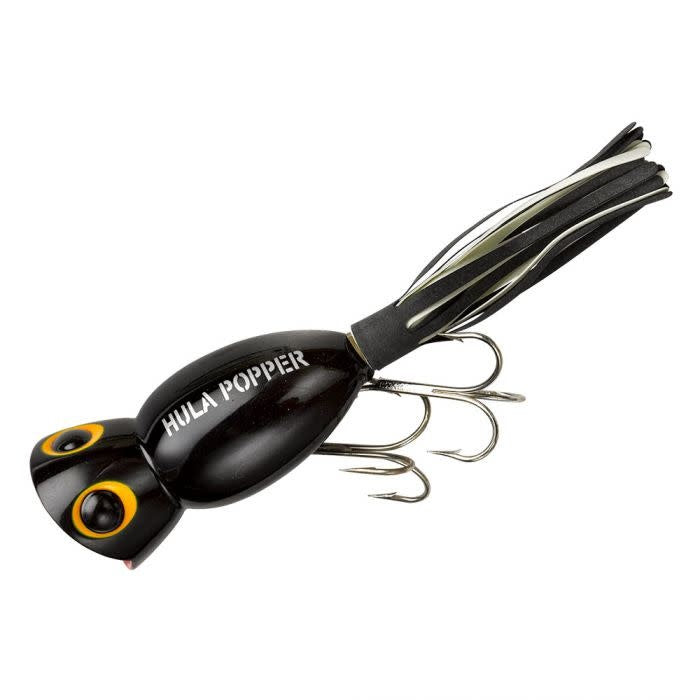 Hula Popper Frog Black