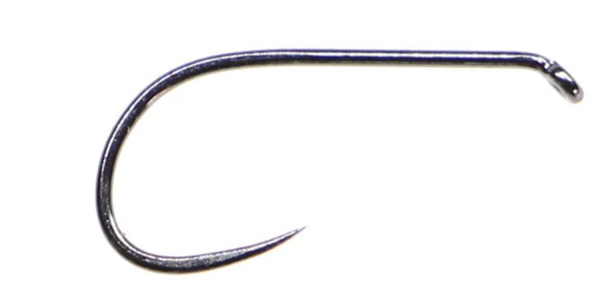 Fulling Mill Ultimate Dry Fly Black Nickel Barbless Hook