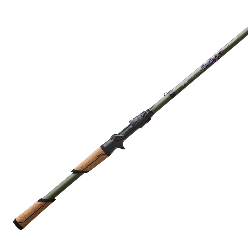 St. Croix Mojo Bass Trigon Glass Casting Rods
