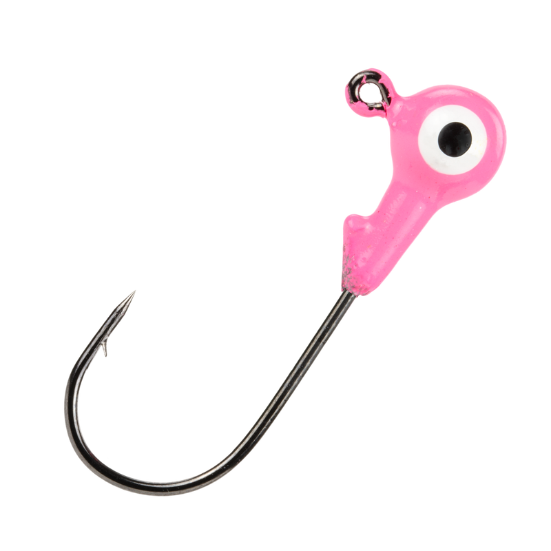 mr crappie jighead 1-16 pink