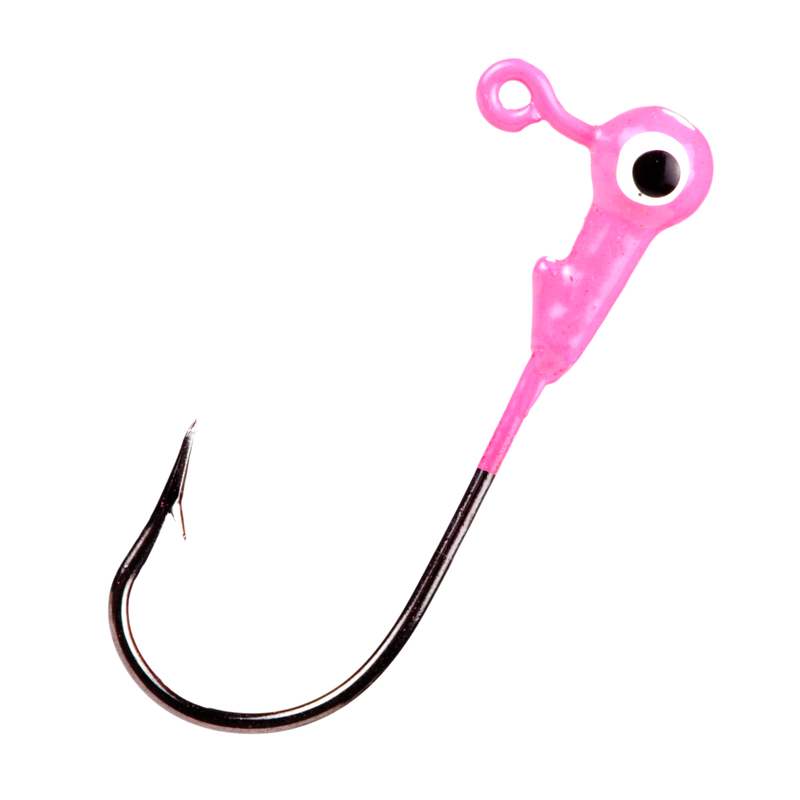 mr crappie jighead 1-32 pink