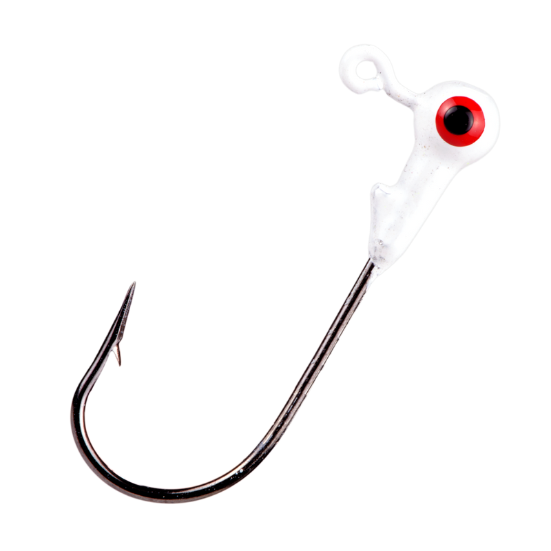 mr crappie jighead 1-32 refrigerator white