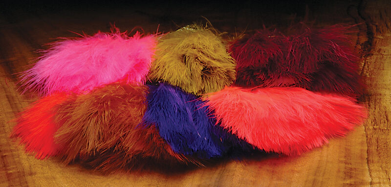 Hareline Strung Marabou Blood Quills