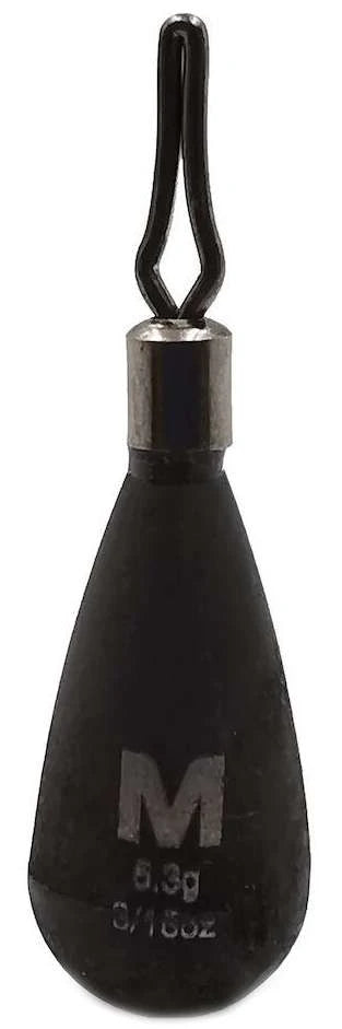Mustad Tungsten TitanX Teardrop Drop Shot Weight
