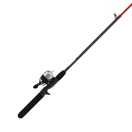 Zebco Micro 33 Spincast Combo with Strike King Bitsy Kit