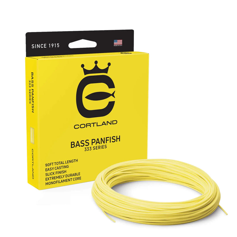 Cortland 333 Bass Panfish Fly Line