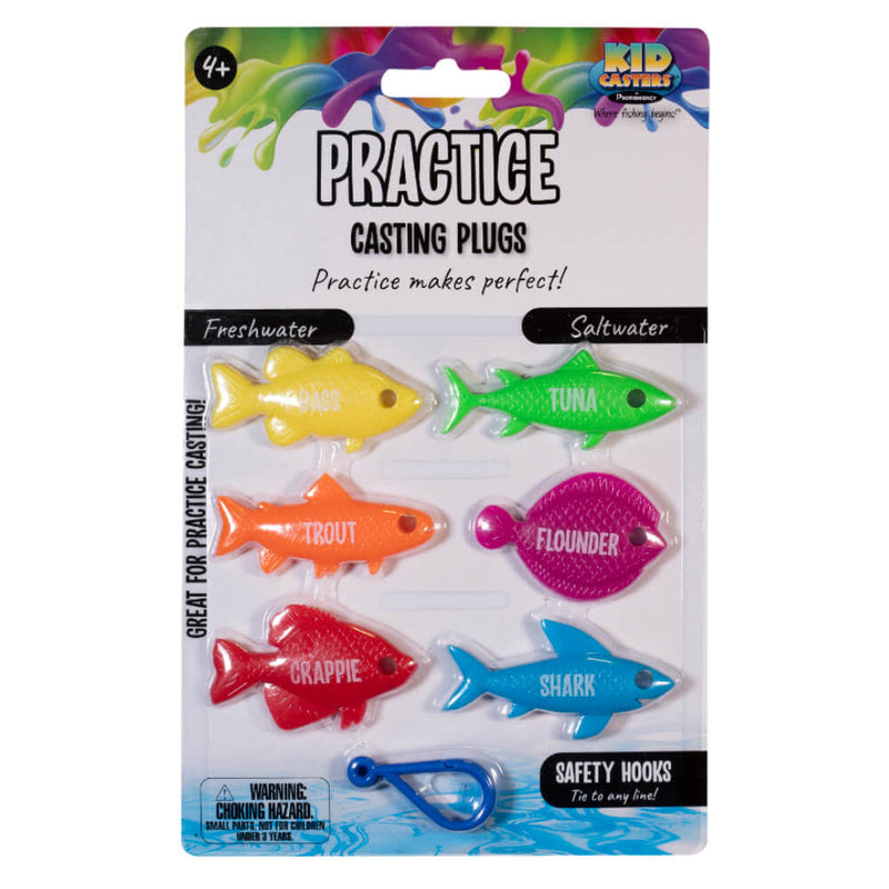 Kid Casters Practice Casting Plug Kit