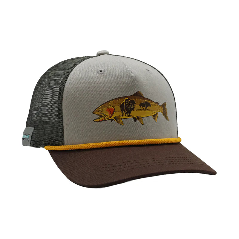 RepYourWater Bison Trout Hat