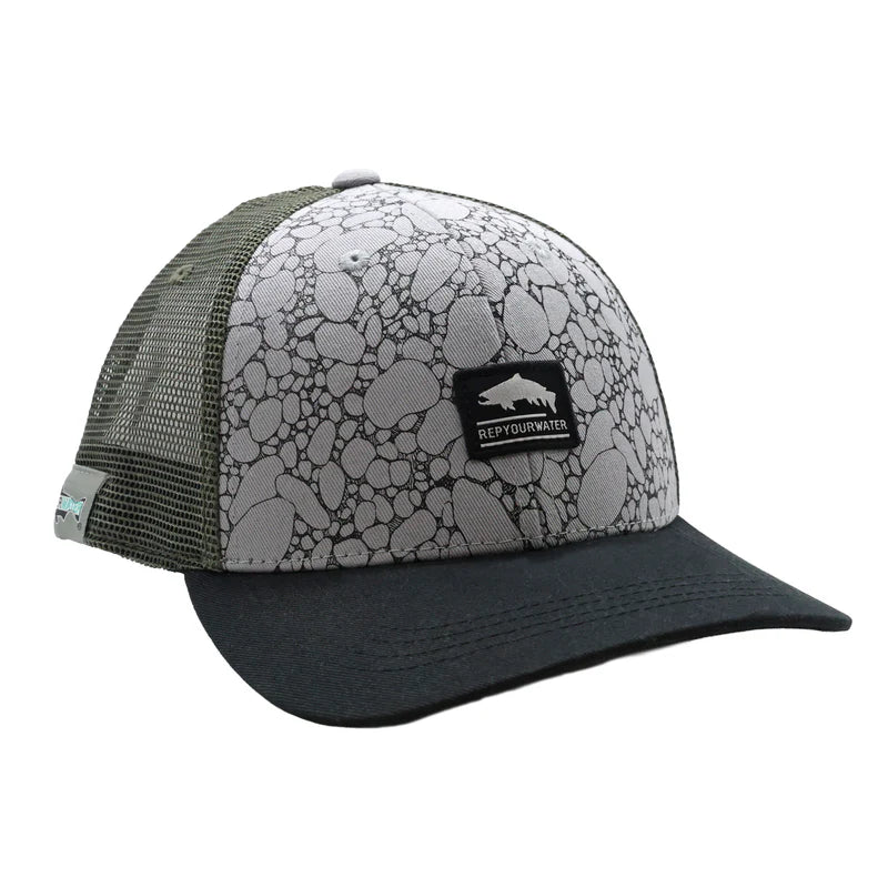 RepYourWater River Rock Badge Hat