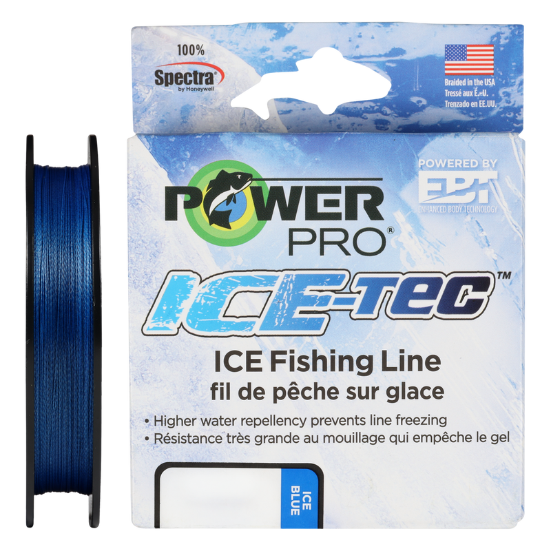 Power Pro Ice-Tec Braided Ice Fishing Line
