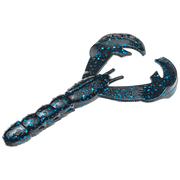 rage baby craw black blue flake