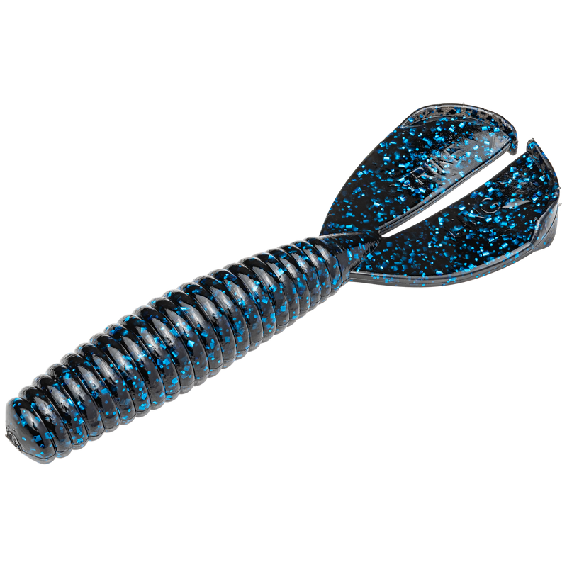 rage magnum menace grub black blue flake