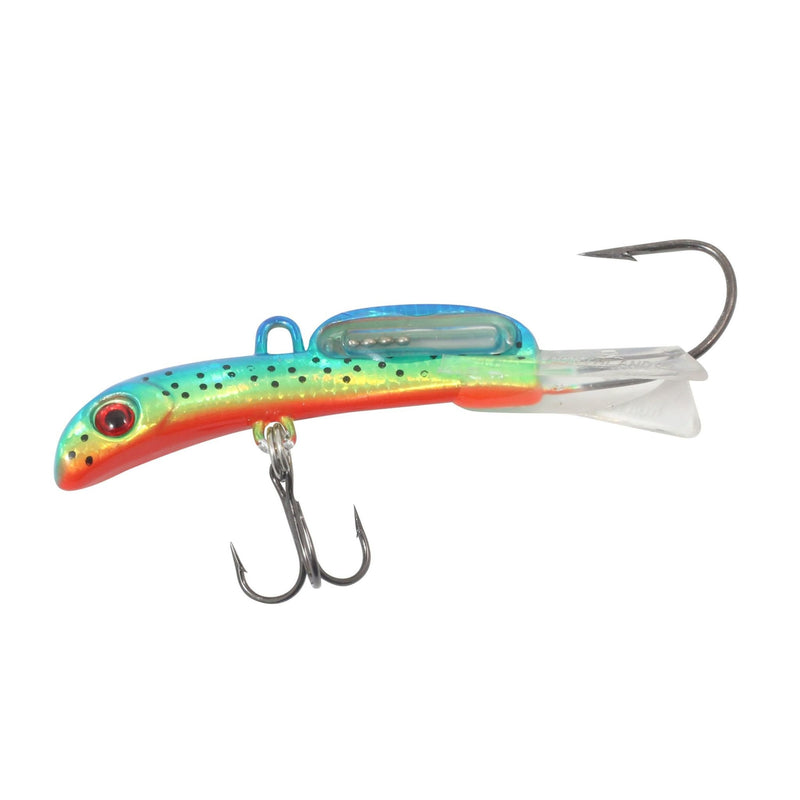Rattlin Puppet Minnow Hot Steel