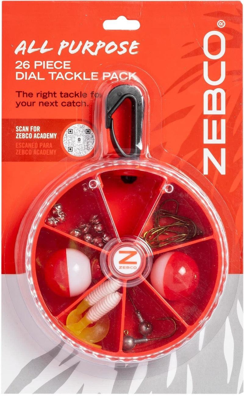 Zebco All Purpose Fishing Tackle Dial Pack