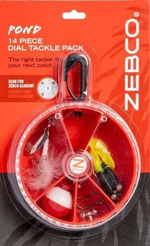 Zebco Pond Fishing Tackle Dial Pack
