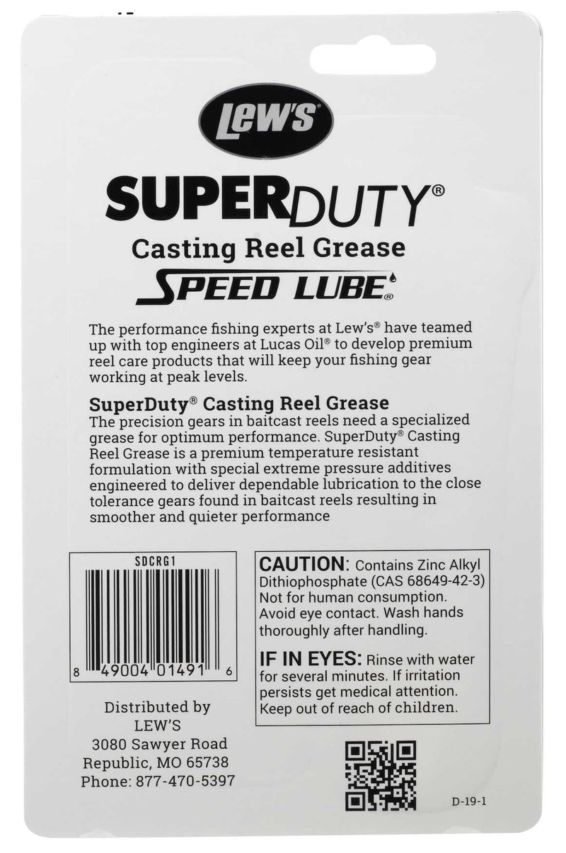 Lew's Super Duty Casting Reel Grease