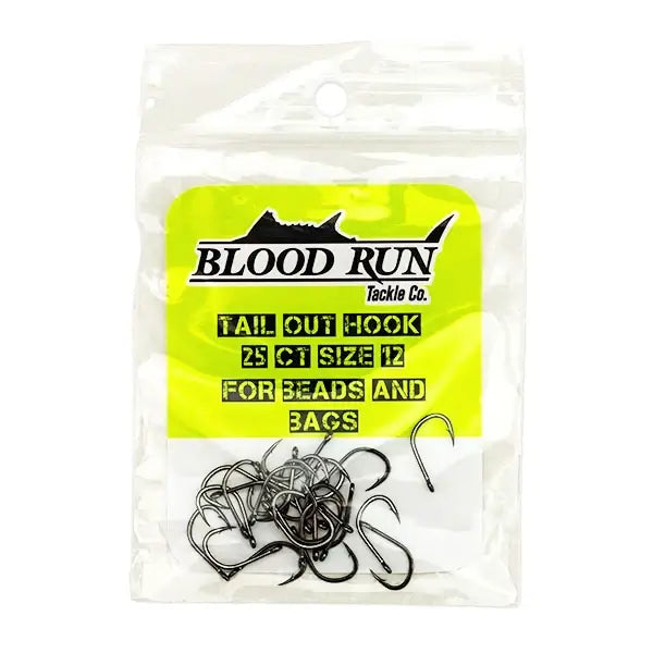 Blood Run Tail Out Hook