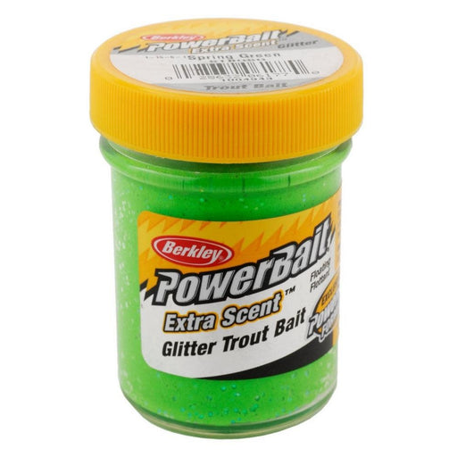 spring green glitter