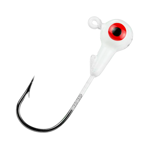 Strike King Mr. Crappie Jighead 25 pack White