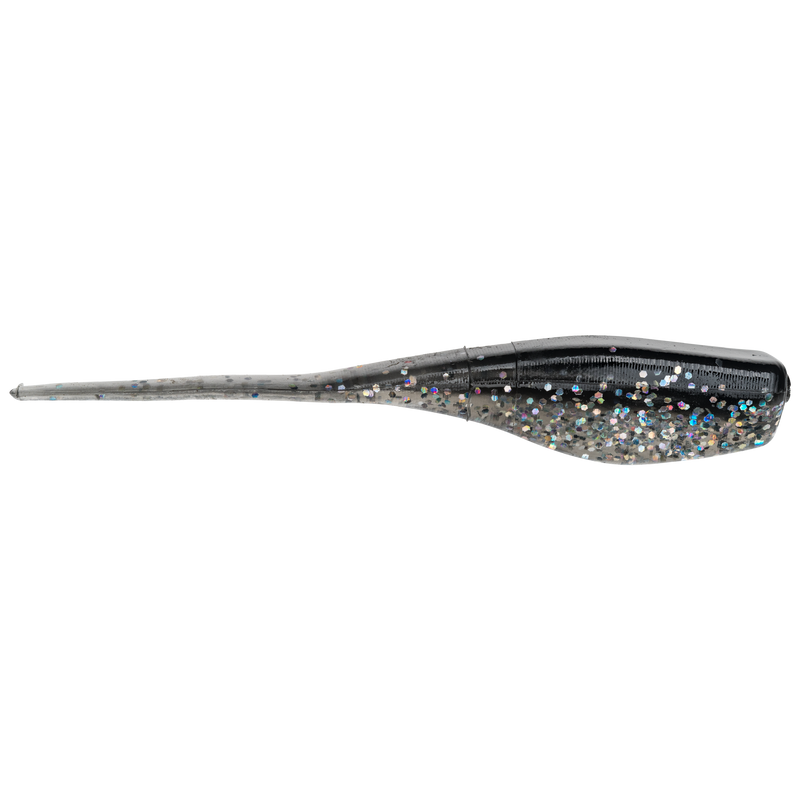 Strike King Mr. Crappie Lightning Shad Tuxedo Black Sparkle