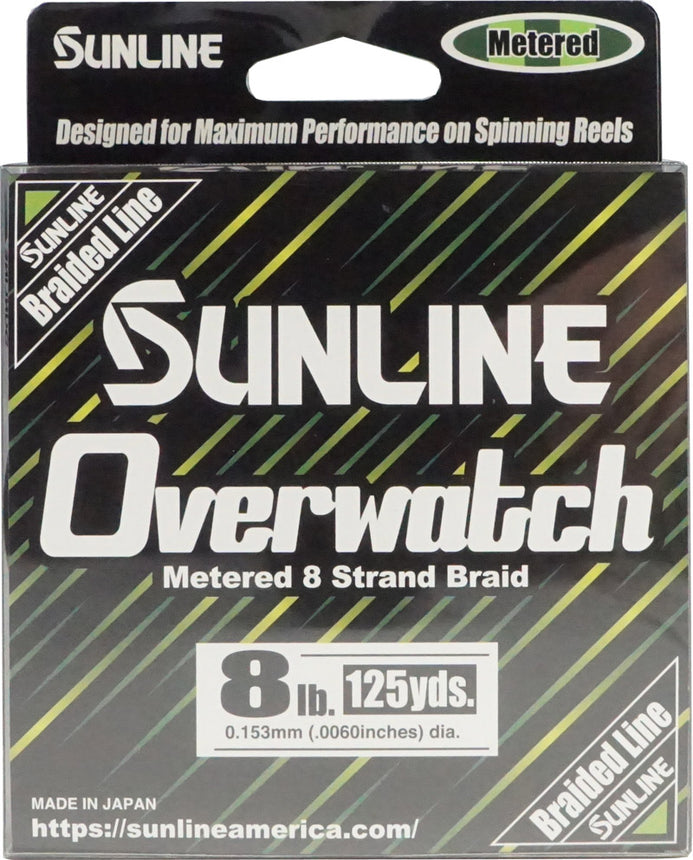 Sunline Overwatch Metered 8 Strand Braid