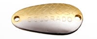 Thomas Colorado Wobbler Spoon Nickel gold