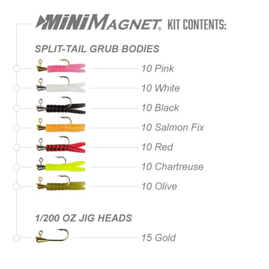 Trout Magnet Mini Magnet 85 pc kit