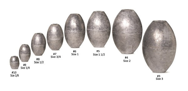 Water Gremlin Lead Egg Sinker