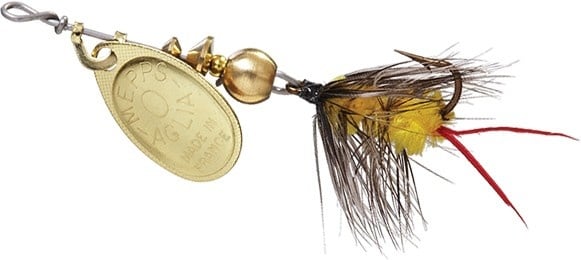 wooly worm gold yellow
