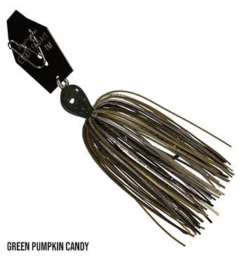 Z man chatterbait big blade green pumpkin candy CBB12-03